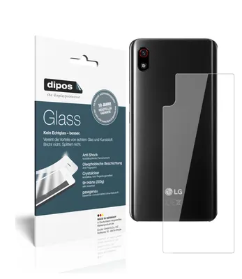Produktbild von 1x Schutzfolie für LG W10 Alpha Rückseite - Anti-Shock 9H Folie dipos Glass Kunststoffglas