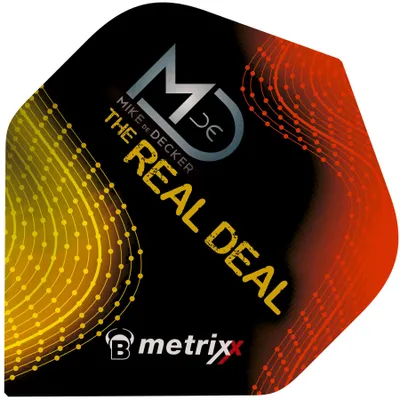 Produktbild von BULL'S Metrixx Flights Mike de Decker - A-Standard -- 1 Satz