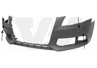 Produktbild von VAN WEZEL Stoßstange Stoßfänger für AUDI A4 Avant (8K5, B8) Grundiert 0327577