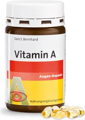 Produktbild von Sanct Bernhard Vitamin A-Augen-Kapseln - 180 Kapseln