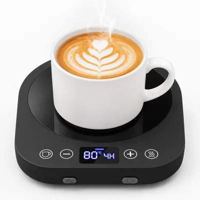 Becherwärmer 36 W, 9 Temperaturstufen, Timer, schwarz