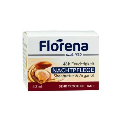Image de Florena 87522 Florena Sheabutter & Arganöl Gesichtscreme 50,0 ml