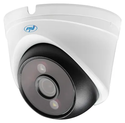 Image de Caméra de surveillance IP PNI modèle IP808J, PoE, 8MP, vision nocturne, objectif de 2,8 mm, pour