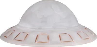 Image de Abat-jour en verre suspendu ZZ063 beige mat avecReproduction d=395/H-155/42mm p.E27