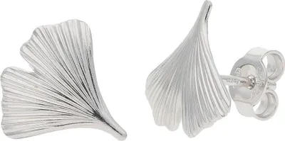 Produktbild von JuwelmaLux Ohrstecker 925/000 Sterling Silber Ginkgo Blatt JL32-06-0090