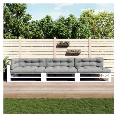 Produktbild von 7-teiliges Palettenkissen-Set für Palettensofas und Palettenmöbel in Grau