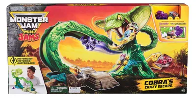 Produktbild von Monster Jam 6075206, Monstertruck- & Schienen-Set, 3 Jahr(e), Kunststoff, Mehrfarbig