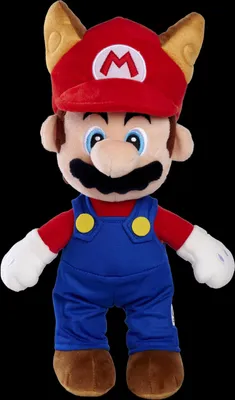 Produktbild von Super Mario - Waschbär Mario Plüsch (30 cm)