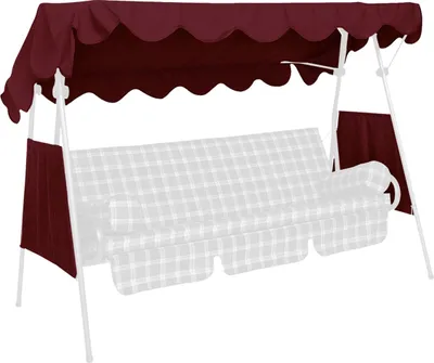Immagine prodotto di Tettuccio parasole per altalena a 3 posti Swingtex hollywood