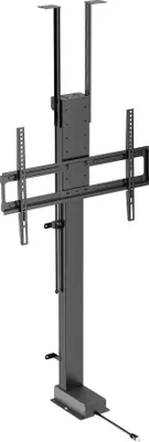 Image de Support motorisé écran TV 43'' - 88'' sol/plafond Connecté