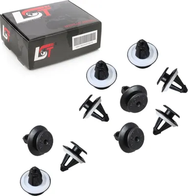Produktbild von 10x Befestigung Clips Innenverkleidung Seitenverkleidung für VW T4 T5