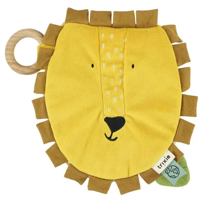 Zdjęcie produktu dla Trixie Fühlbuch Baby Mr. Lion - interaktives Babybuch gelb Karton
