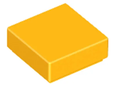 Produktbild von Lego® 1x1 Fliesen 3070 - 1 Stück Helles Hellorange