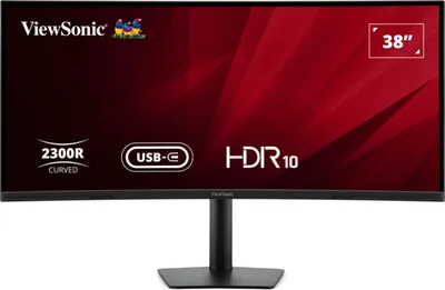 ViewSonic LED monitor VA3820C 38 inch 3840x1600 21 9 300 nits resp 5ms incl 2x2.5W speakers - 38" - 5 ms