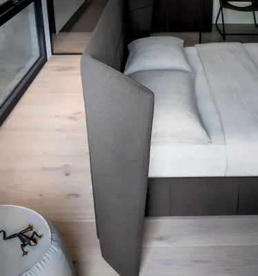 Produktbild von Luxus Design Bett Betten 160 x 200cm Dubai Doppel Hotel Holz Schlafzimmer Bett