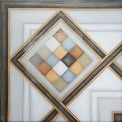 Produktbild von Orientalische Eckbordüre 20×20 cm – Fliesenbordüre aus Feinsteinzeug