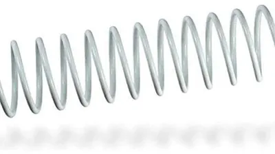 Immagine prodotto di Fellowes confezione da 100 spirali metalliche bianche da 6 mm