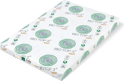 Produktbild von Weißes Naturpapier 320x460mm 300g 125ark Bio Top 3 Mondi