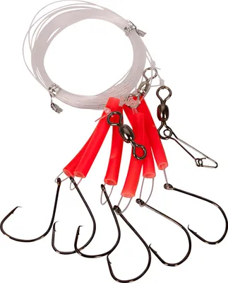 Produktbild von Aquantic Rotbarschsystem Circle Hook (fluorot) Haken-Gr.: 8/0
