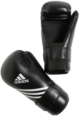 Image de Gants de gardien adidas Semi Contact, couleur noire, taille XL