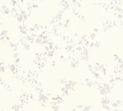 A close-up view of wallpaper with a floral pattern.