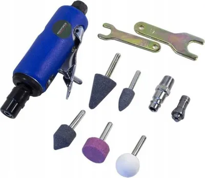Immagine prodotto di Smerigliatrice pneumatica + punte abrasive