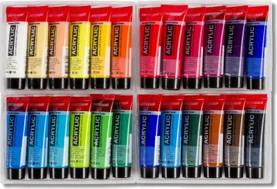 Produktbild von Amsterdam Standard Series Acrylic Colours General Selection Set | 24 x 20 ml