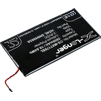 Produktbild von TECHTEK Akku Kompatibel mit [Motorola] Moto Z2 Play, Moto Z2 Play Dual SIM, XT1710-06, XT1710-08, XT1710-09, XT1710-11 Ersetzt HZ40, für SNN5985A