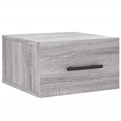 Obrázek produktu pro vidaXL Nástěnný noční stolek Grey Sonoma 35x35x20 cm