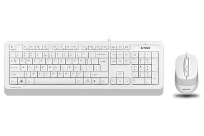 Immagine prodotto di Set tastiera e mouse A4Tech F1010, bianco