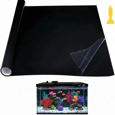 Zdjęcie produktu dla Ścianka tylna do akwarium, 40 x 200 cm, samoprzylepna dekoracja do akwarium