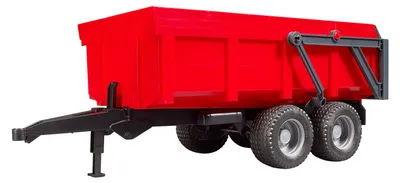 Produktbild von bruder 02211 - Wannenkippanhänger - 1:16 Kippanhänger Transportanhänger Bordwandanhänger Muldenkipper Traktor-Zubehör Landwirtschaft Bauernhof