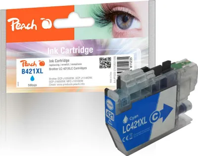 Immagine prodotto di Peach Patrone Brother LC-421XL cyan kompatibel