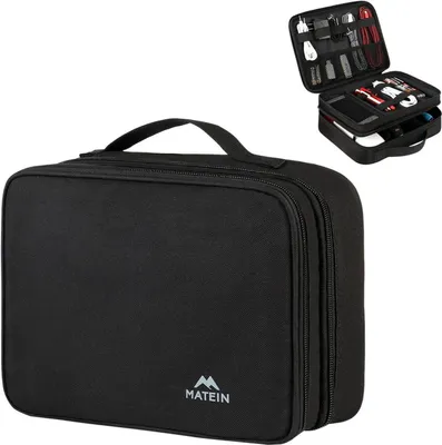 Produktbild von Kabel Organizer Tasche Elektronik Reise Wasserdicht Schwarz