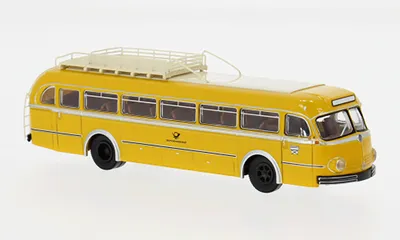 Produktbild von Brekina Überlandbus MB O6600H Deutsche Bundespost 50517