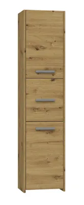 Immagine prodotto di Armadietto stretto da bagno MARGO - rovere artisan