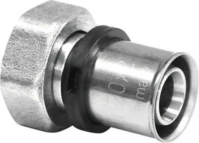 Obrázok produktu pre Prechodové tvarovky Pipetec z hliníkovej viacvrstvovej rúrky 16 x 2 mm na 3/4" Eurocone poniklované Tvarovka : 16 x 2 mm - 3/4 palca Veľkosť: 16 x 2 mm - 3/4 palca