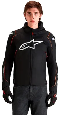 Produktbild von Alpinestars Zaca V2 Wp Kapuzenjacke Schwarz XL Mann Schwarz XL