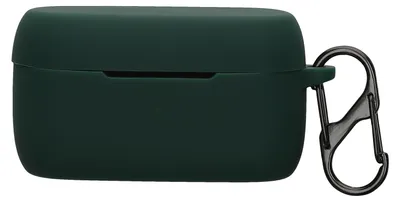 Produktbild von kwmobile Schutzhülle für Jabra Elite 4 (not for Elite 4 Active) Hülle - TPU Silikon Case für Kopfhörer Ladecase - stoßfestes Cover mit Karabiner -