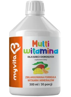 Obrázok produktu pre MultiVit, Tekuté vitamíny 500 ml
