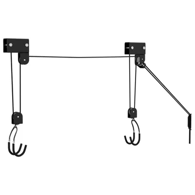Immagine prodotto di vidaXL Sollevatore per biciclette a soffitto 57 kg