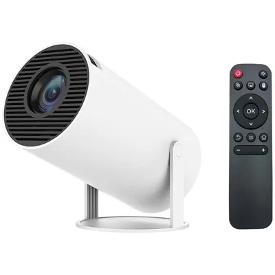 Produktbild von Minicee Mini Beamer 4K Android 12 WiFi 6 Bluetooth 180° Tragbar