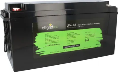 Obrázek produktu pro Koupit Offgridtec LiFePO4 baterie 25,6V 100Ah s vyhřívací podložkou