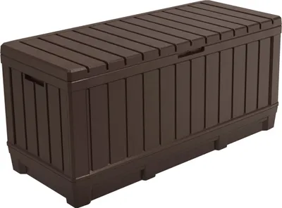 Produktbild von Keter Kentwood, Aufbewahrungsbox, Braun, Rechteckig, Holz, Einfarbig, Draußen