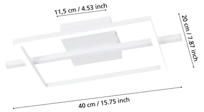 Obrázok produktu pre EGLO AMANDOLO, LED, 1900 lm, IP20, Biela