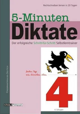 Immagine prodotto di 5-Minuten-Diktate 4. Schuljahr