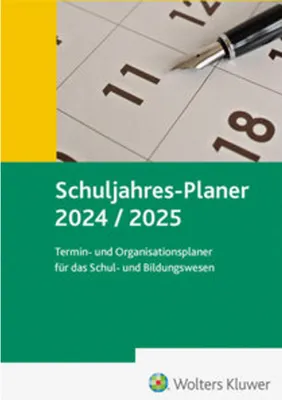 Produktbild von Schuljahres-Planer 2024 / 2025