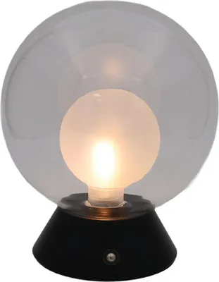 Produktbild von Luxus - Touch-Tischlampe - Nora - Schwarz - H19 x Ø15