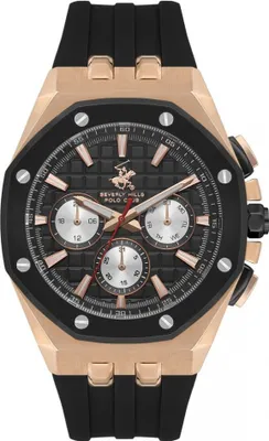 Produktbild von Herrenuhr BEVERLY HILLS BP3624X.851 in Schwarz, Mode