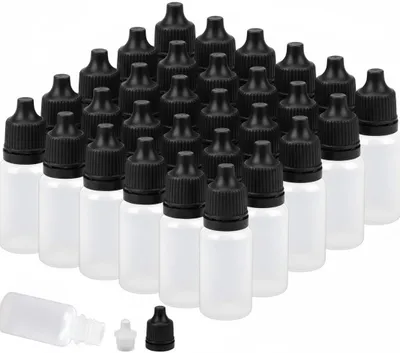 Produktbild von 15 ml Kunststoff-Tropfflaschen, 50 Stück, leere Quetschflaschen